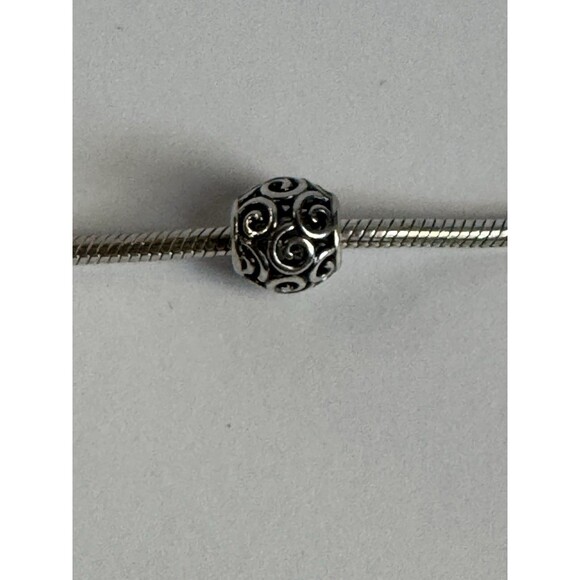 Authentic Pandora Sterling Silver Ocean Breeze Charm 790896 ALE 925 - Picture 1 of 6